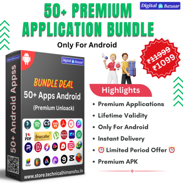 50+ Premium Android Application Bundle