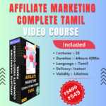 Affiliate Marketing Complete Tamil Video Course Bundle