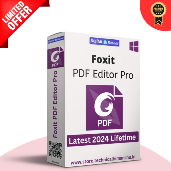 Foxit PDF Editor Pro for Windows Lifetime Access